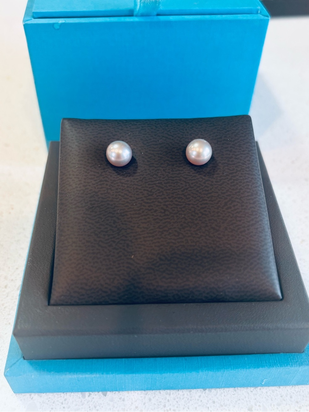 Maison Birks lavender Pearl Stud Earrings - Timeless Women's Jewelry